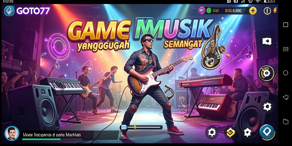 Screenshot utama GOTO77 menampilkan gameplay interaktif yang menyenangkan.