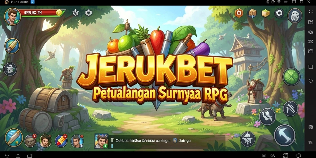 Tampilan gameplay JERUKBET yang menakjubkan dan penuh aksi.