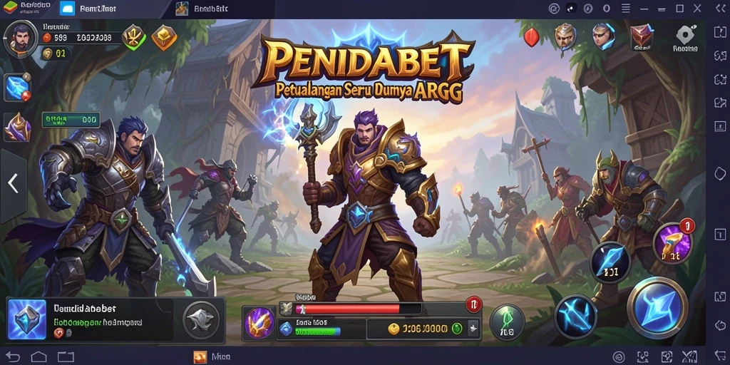 Tampilan gameplay mendebarkan dari <strong>PENIDABET</strong> dalam petualangan ARPG.